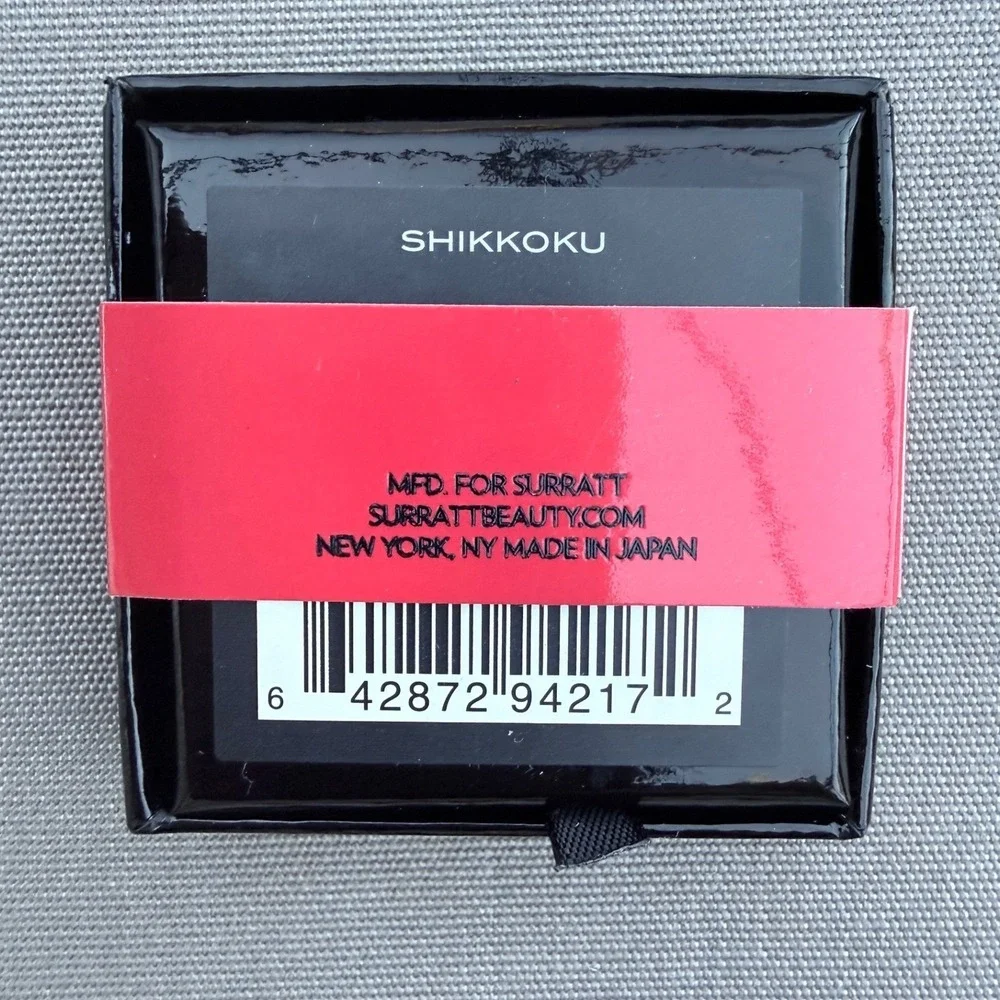 Surratt Beauty Lid Lacquer High Shine‎ Cream Eyeshadow Black Shikoku New Sealed